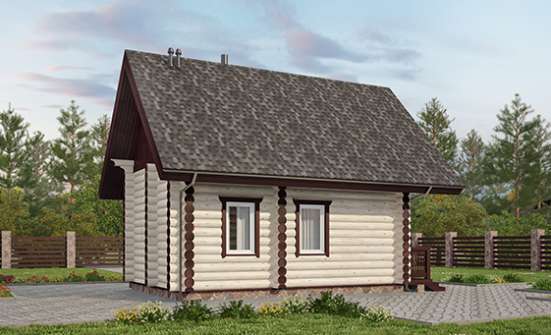 035-001-Л Проект бани из дерева Первоуральск | Проекты домов от House Expert