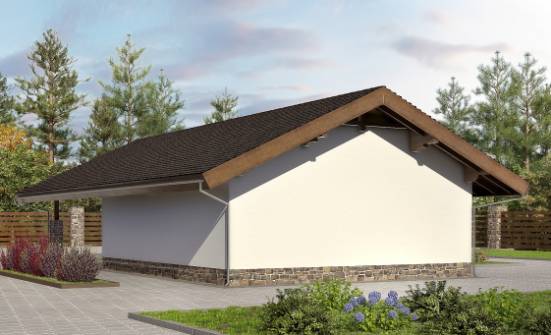 060-005-Л Проект гаража из кирпича Нижняя Тура | Проекты домов от House Expert