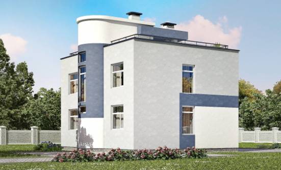 180-005-П Проект двухэтажного дома, просторный домик из арболита Сысерть | Проекты домов от House Expert