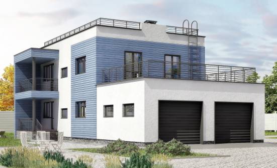 180-012-Л Проект двухэтажного дома, гараж, уютный дом из кирпича Верхотурье | Проекты домов от House Expert