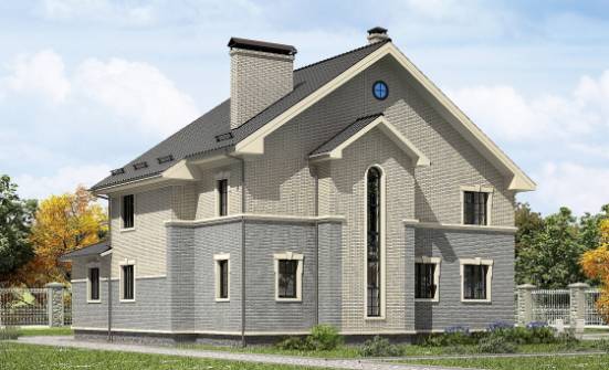 300-004-П Проект двухэтажного дома, уютный домик из теплоблока Новая Ляля | Проекты домов от House Expert