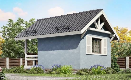 020-001-Л Проект одноэтажного дома, махонький загородный дом из бревен Нижняя Тура | Проекты домов от House Expert