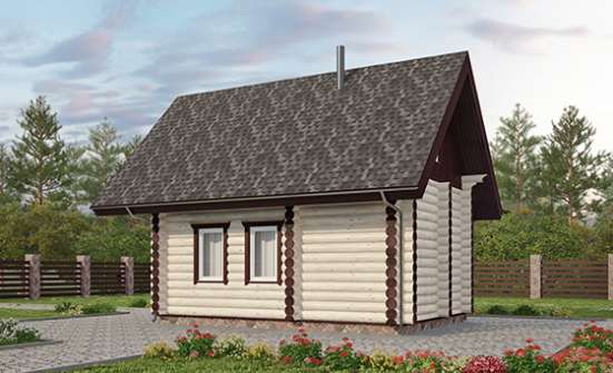 035-001-Л Проект бани из дерева Первоуральск | Проекты одноэтажных домов от House Expert