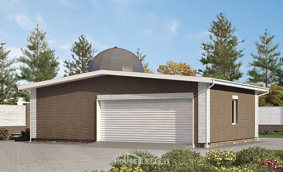 075-001-П Проект гаража из кирпича Заречный | Проекты домов от House Expert