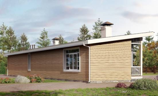 110-004-Л Проект бани из кирпича Красноуральск | Проекты домов от House Expert
