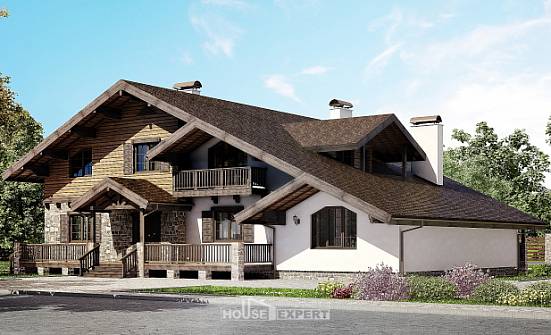320-002-П Проект двухэтажного дома мансардой, классический домик из кирпича Нижняя Салда | Проекты домов от House Expert